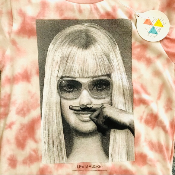 BARBIE x Little Eleven Paris NWT Girls TEE SHIRT Size 10 - Picture 3 of 10